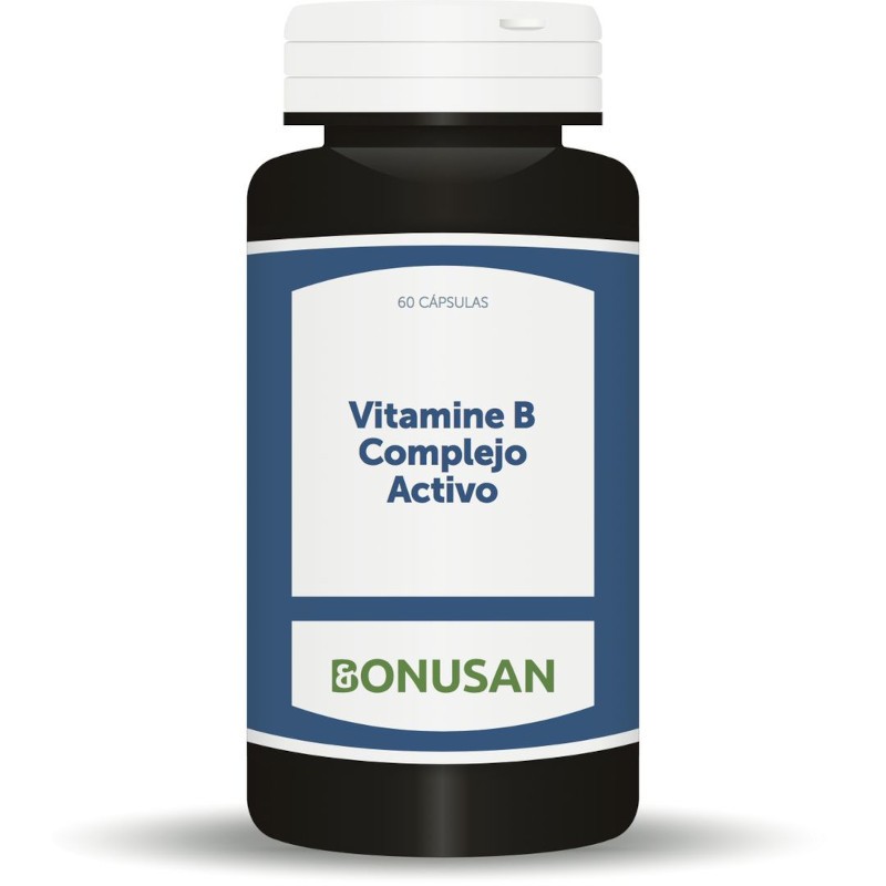 Bonusan Vitamina B Complejo Activo 60 Cápsulas-1