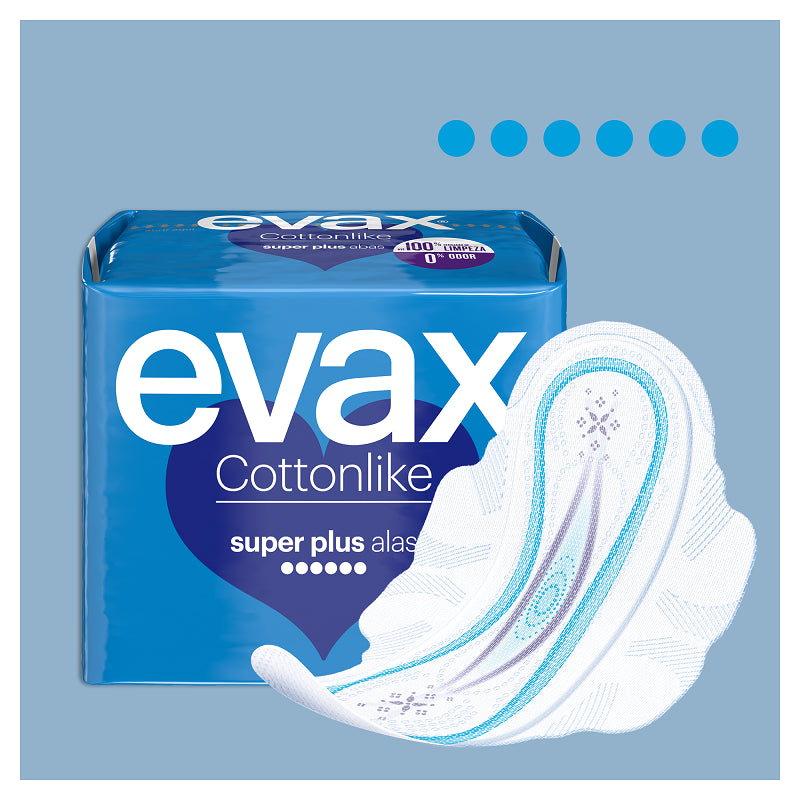 EVAX Cottonlike Super Plus Alas Quatripack 3+1 40 uds-2