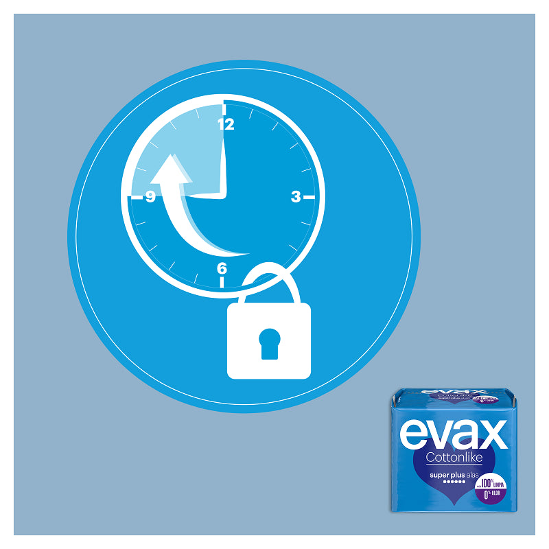 EVAX Cottonlike Super Plus Alas Quatripack 3+1 40 uds-3