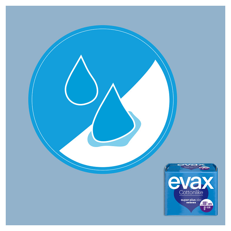 EVAX Cottonlike Super Plus Alas Quatripack 3+1 40 uds-4