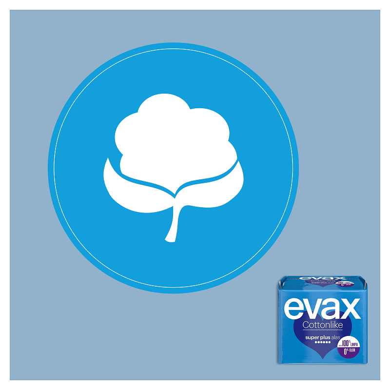 EVAX Cottonlike Super Plus Alas Quatripack 3+1 40 uds-6