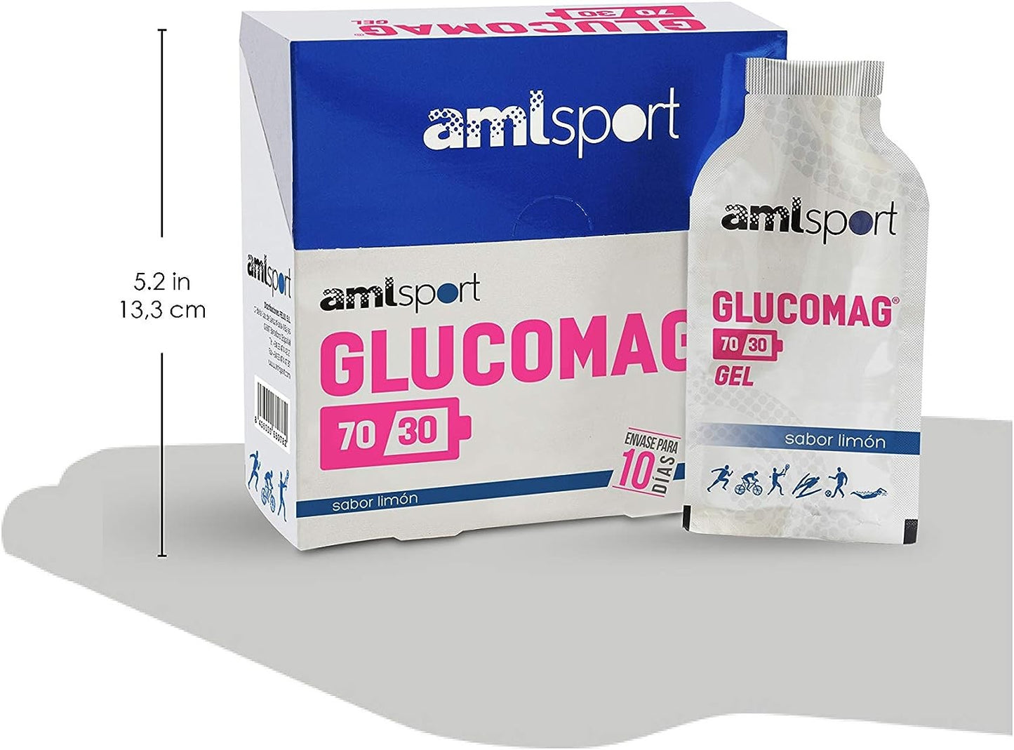 Amlsport Glucomag 70/10 Gel 30ml x 10 sobres-2