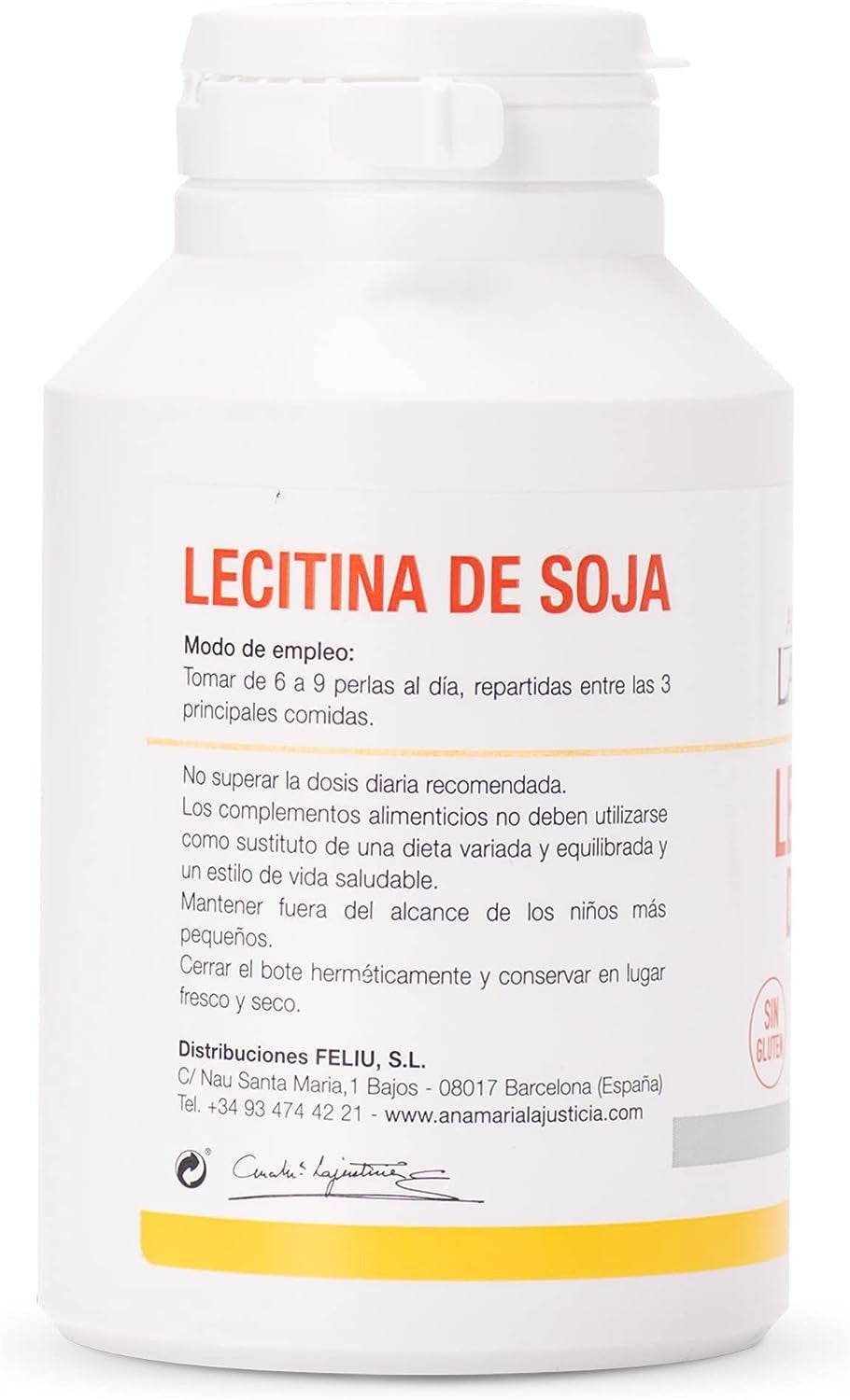 Lajusticia Lecitina 300 Perlas-3