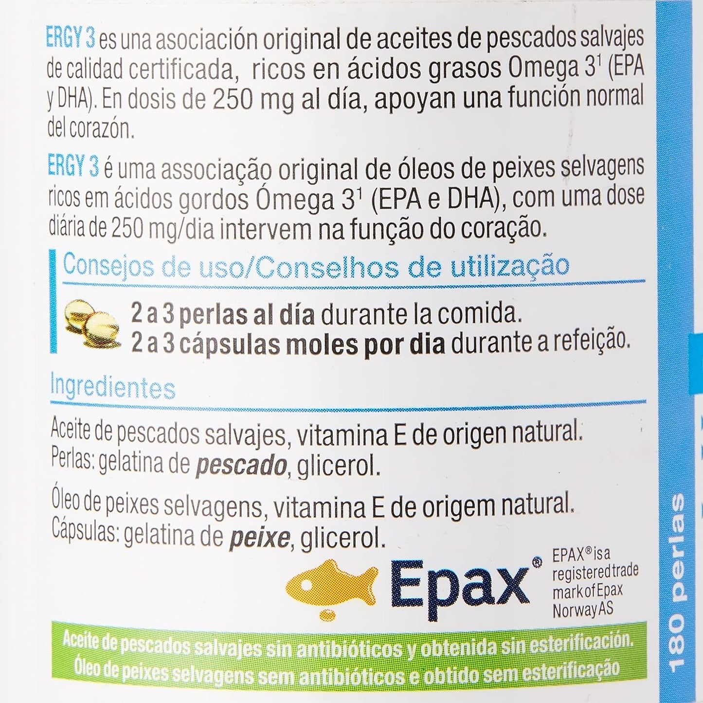 Nutergia Ergy 3 180 Perlas-2