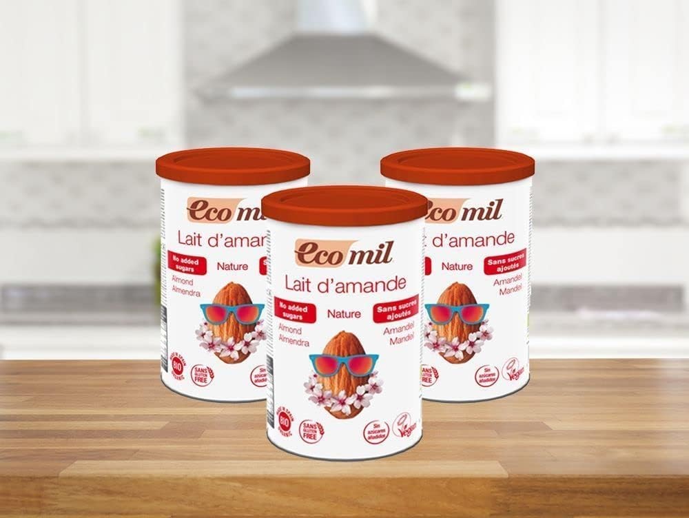 Nutriops Ecomil Almendra Nature Sin Azúcar 400g-3