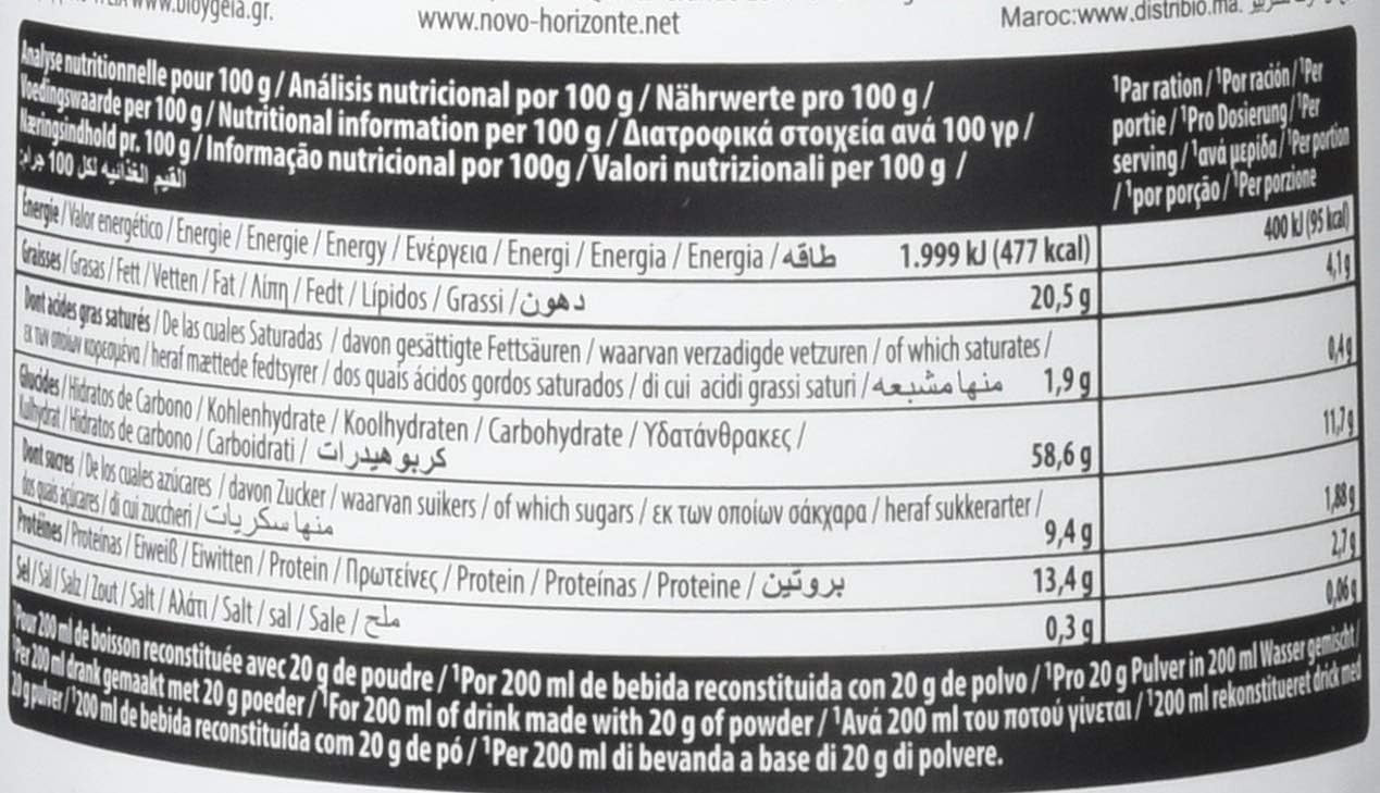 Nutriops Ecomil Almendra Nature Sin Azúcar 400g-4