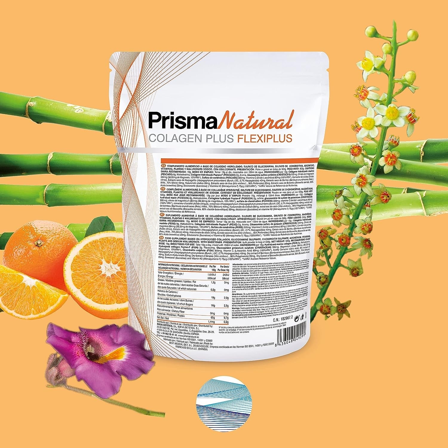 Prisma Natural Doy Pack Colagen Plus Flexi Plus 500 g-6
