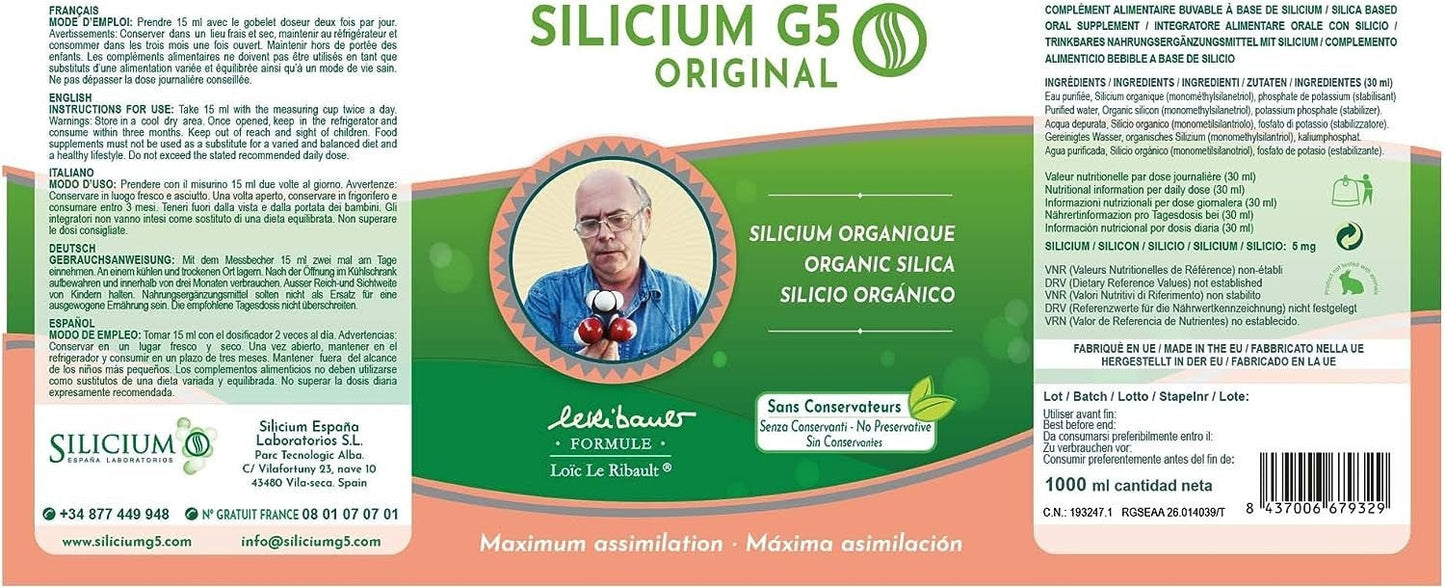 Silicium España Silicium G5 Original 1 Litro Mineral-5