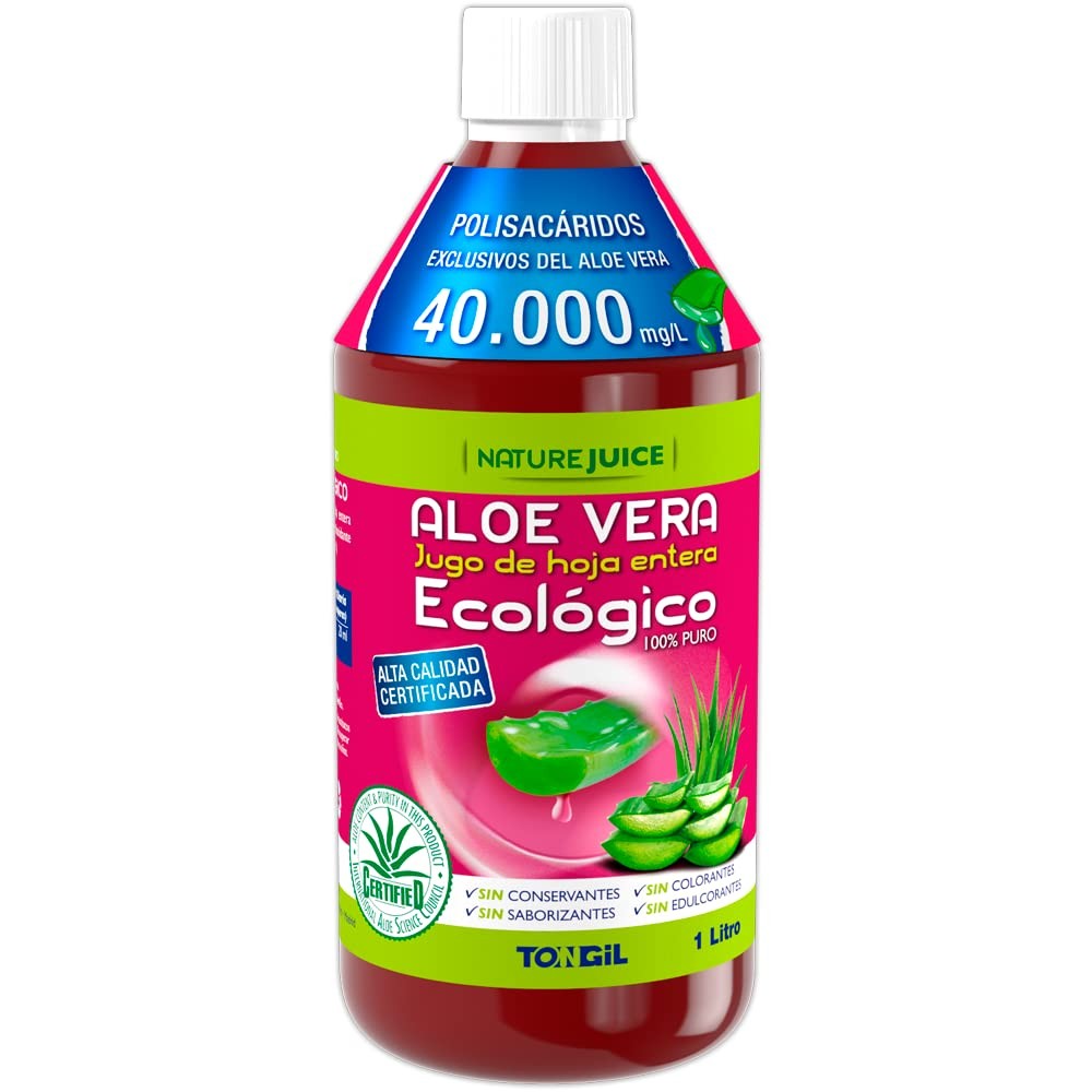 Tongil Aloe Vera Ecologico 100% Puro 1 Litro-1