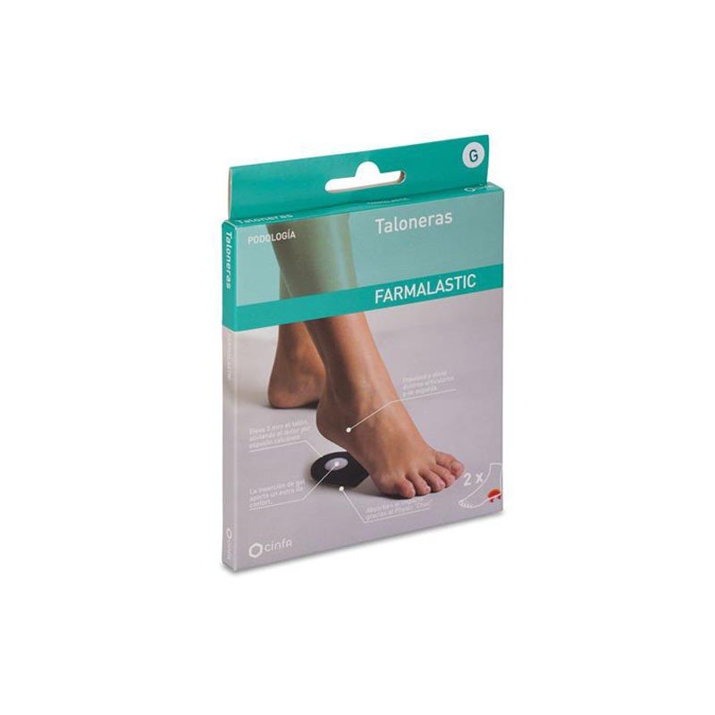 FARMALASTIC Talonera Talla Grande 2 Unidades-1