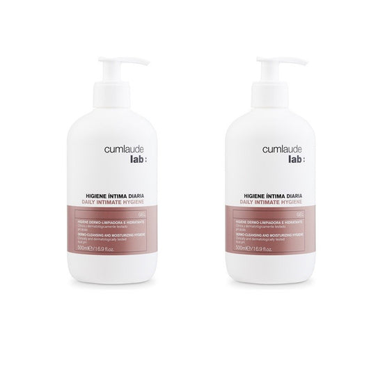 CUMLAUDE LAB Higiene Íntima Diaria Gel Limpiador Duplo 2x500ml-1