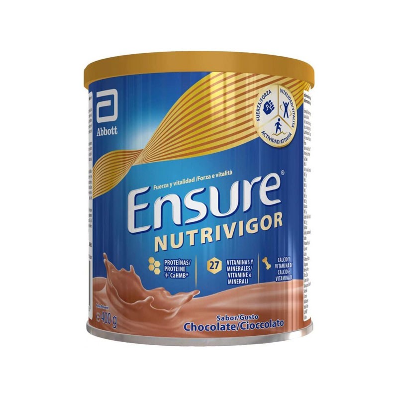 ENSURE NutriVigor Chocolate Polvo 400gr-1
