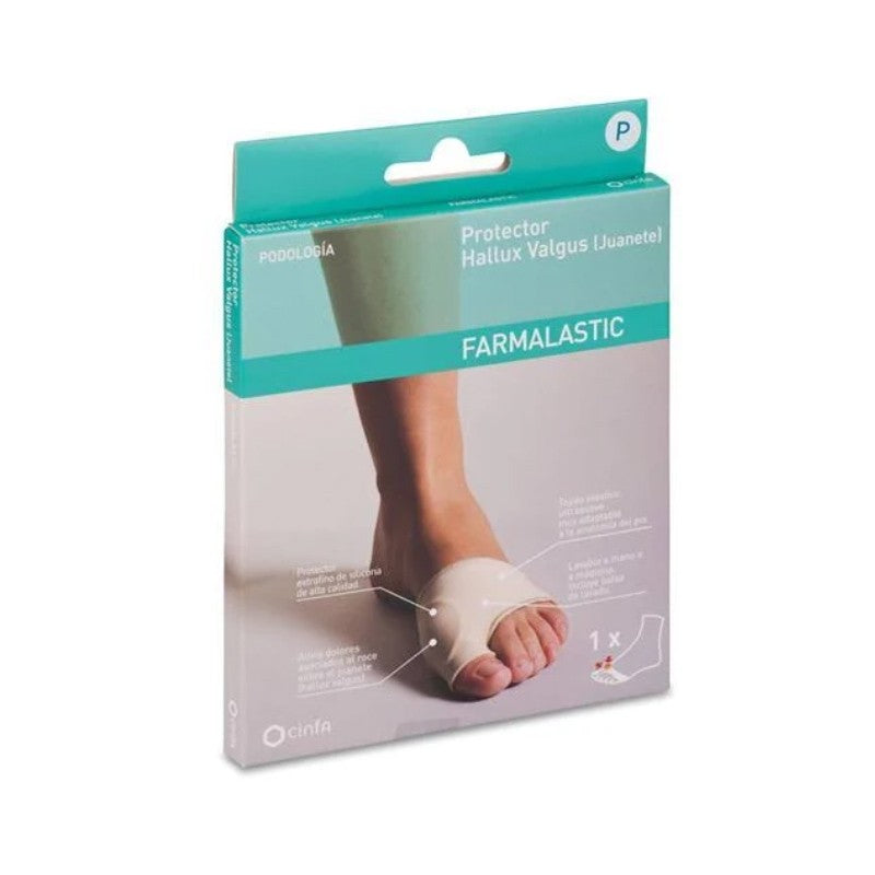 FARMALASTIC Protector Hallux Valgus Juanete Talla Pequeña-1