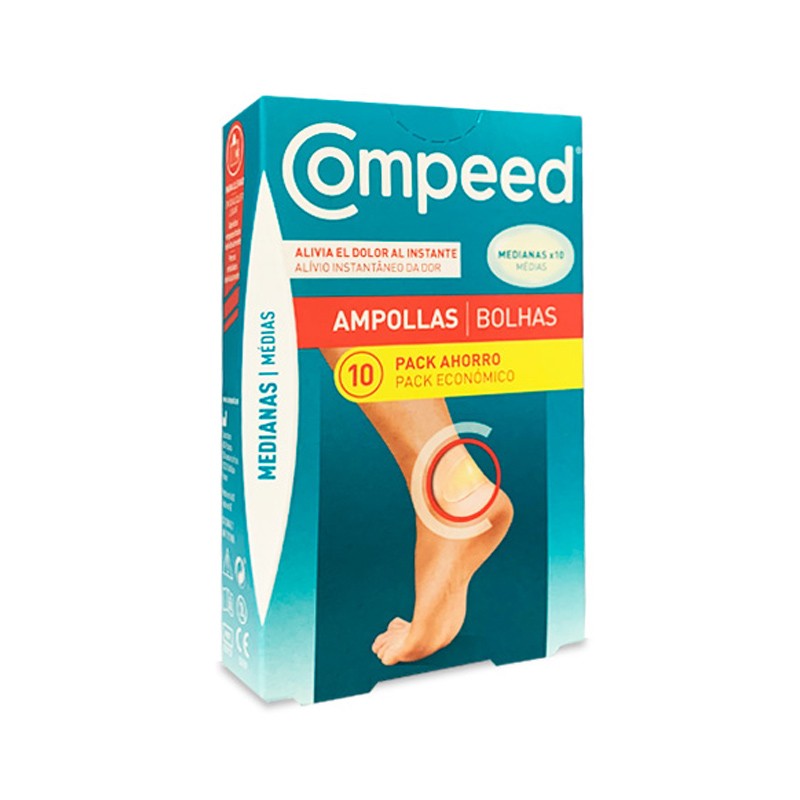 COMPEED Ampollas Medianas Pack Ahorro 10 Apósitos-1
