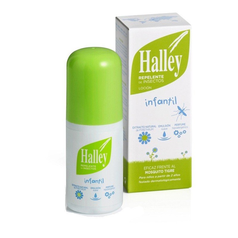 HALLEY Repelente de Insectos Infantil en Loción 100 ml-1
