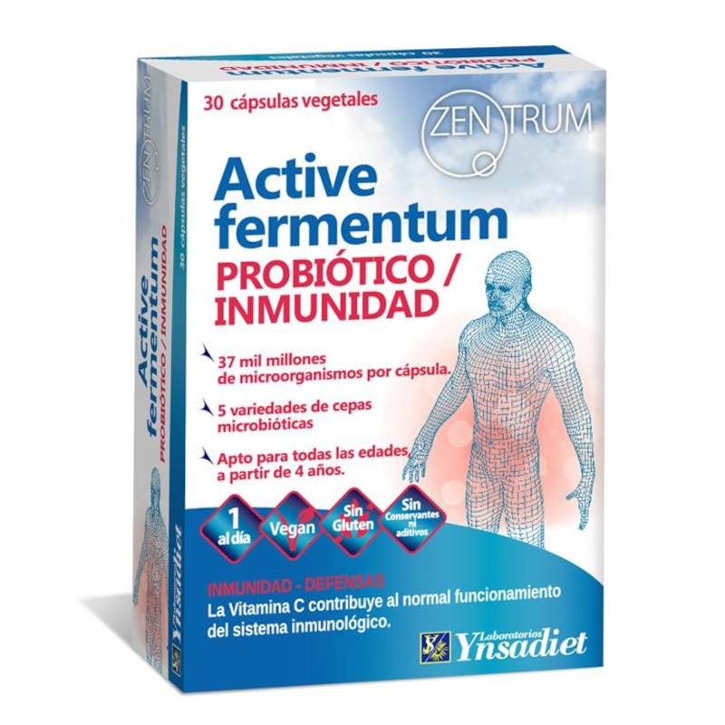 Zentrum Active Fermentun Probiótico Defensas 30 Cápsulas-3
