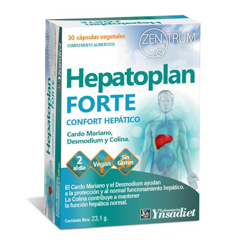 Zentrum Hepatoplan Forte 30 Cápsulas-3