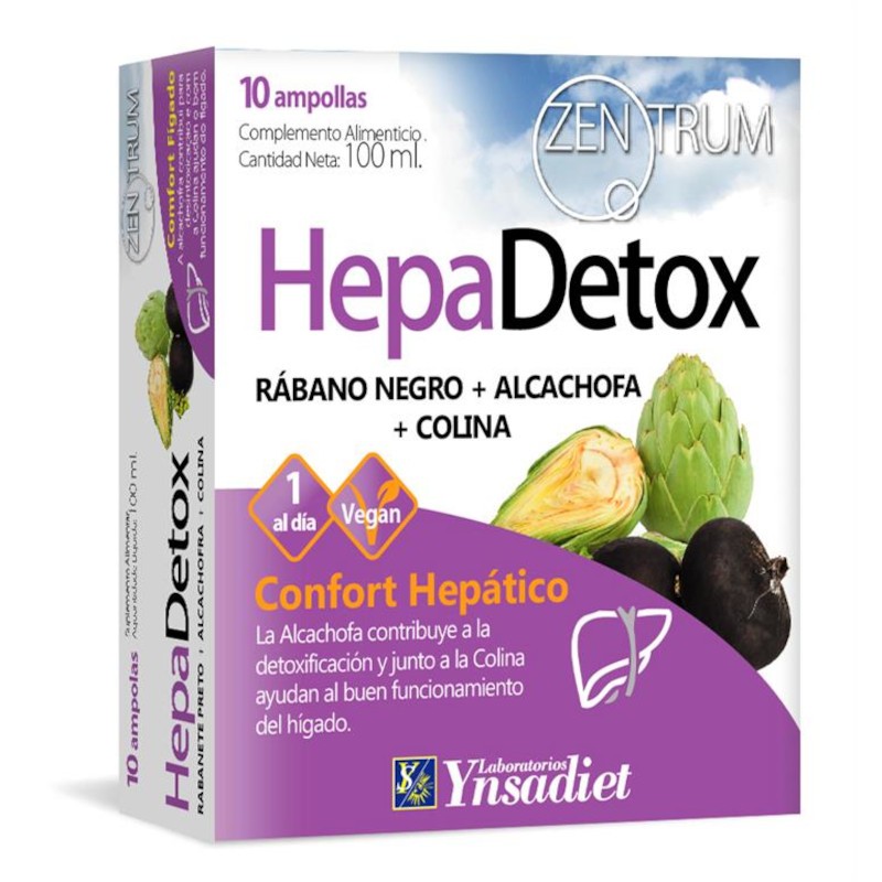 Zentrum Hepadetox 10 Ampollas-1