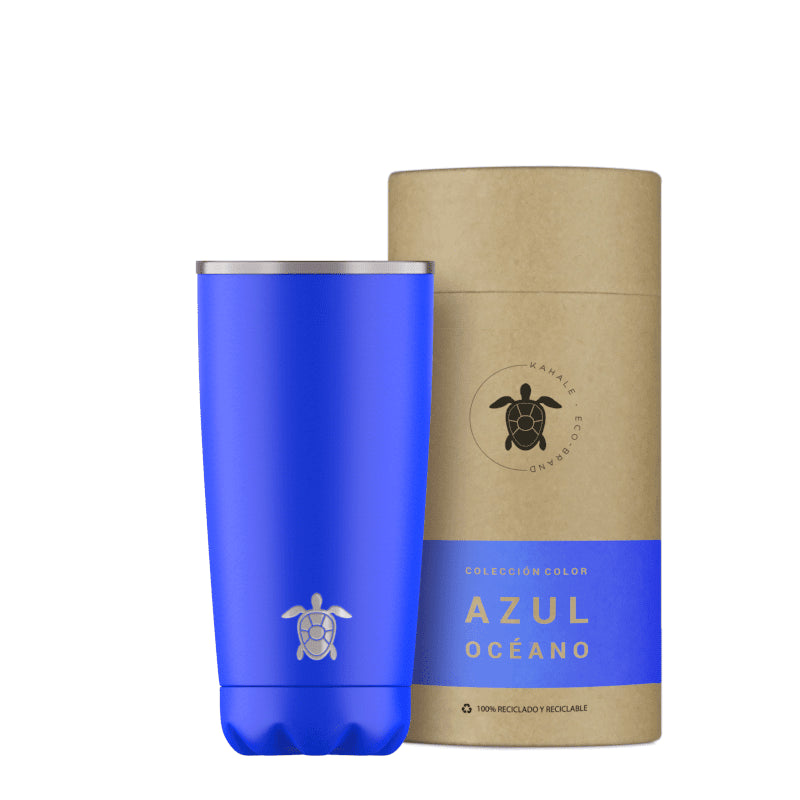 Kahale Coffe Cup Térmica Acero Inoxidable Azul Océano 500ml-1