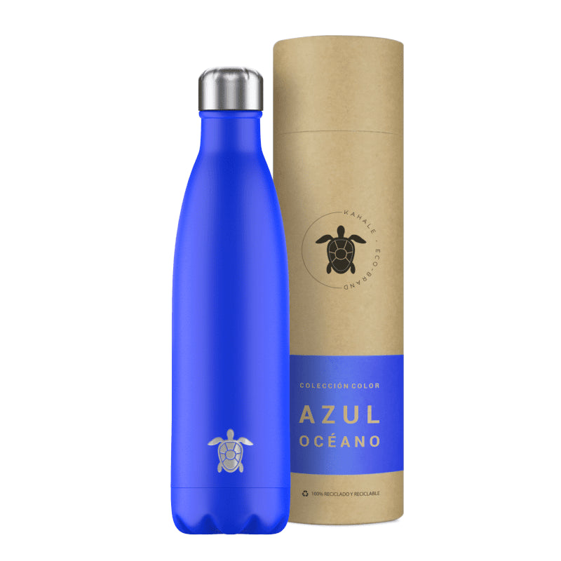 Kahale Botella Térmica Acero Inoxidable Azul Oceano 750ml-1