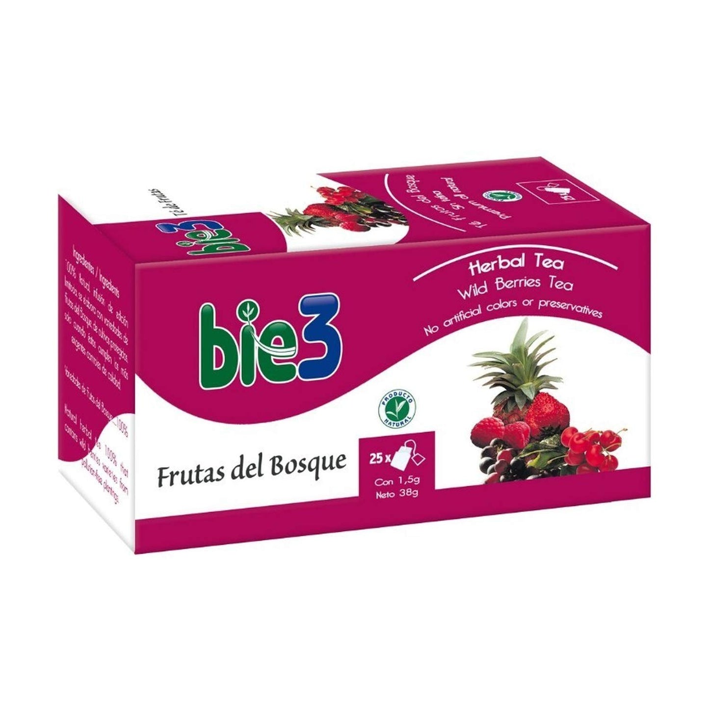 Biodes Bie3 Te Frutas Del Bosque 25 Filtros-1