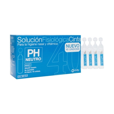 Cinfa Solución Fisiológica Monodosis 40 unidosis de 5ml-2