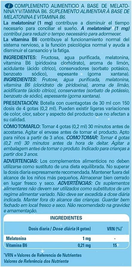 Epaplus Sleepcare Melatonina Family Gotas 30 ml-6