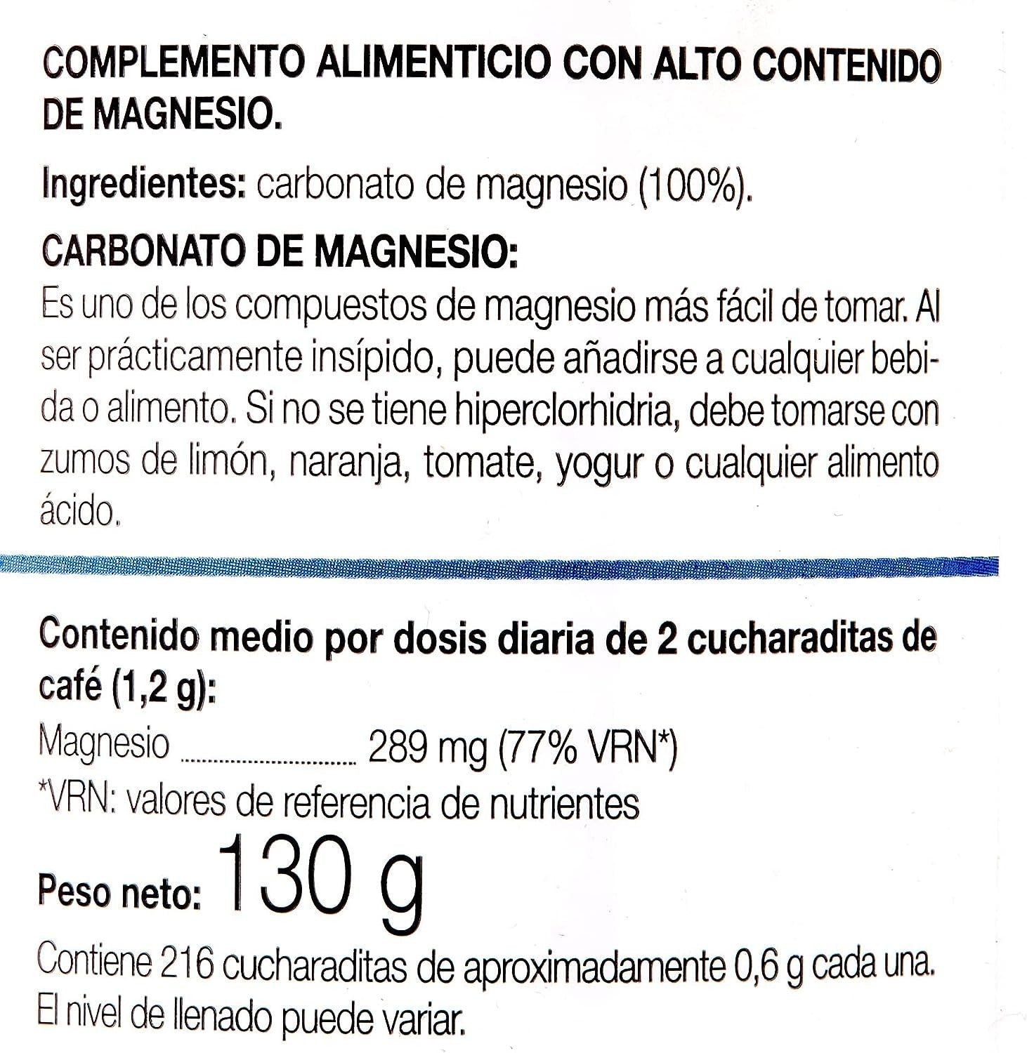 Ana María Lajusticia Carbonato de Magnesio 130 g-5