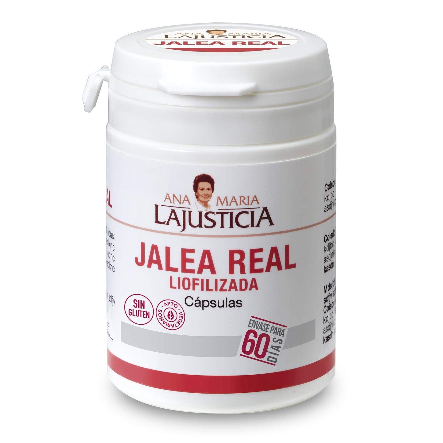 Lajusticia Jalea Real Liofilizada 60 Cápsulas-1
