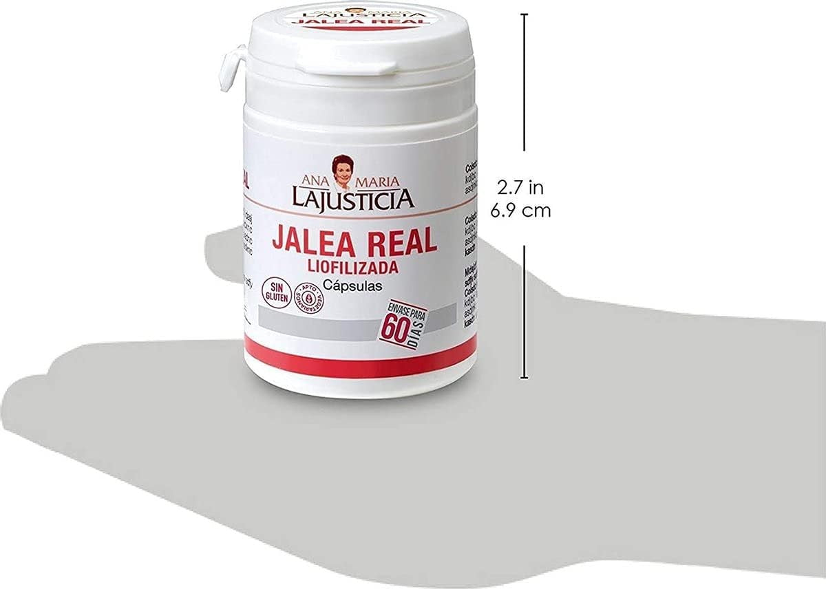 Lajusticia Jalea Real Liofilizada 60 Cápsulas-2