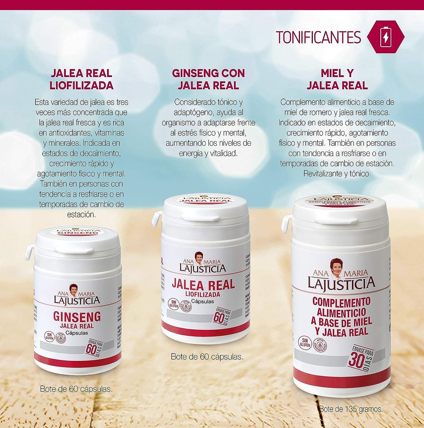 Lajusticia Jalea Real Liofilizada 60 Cápsulas-4