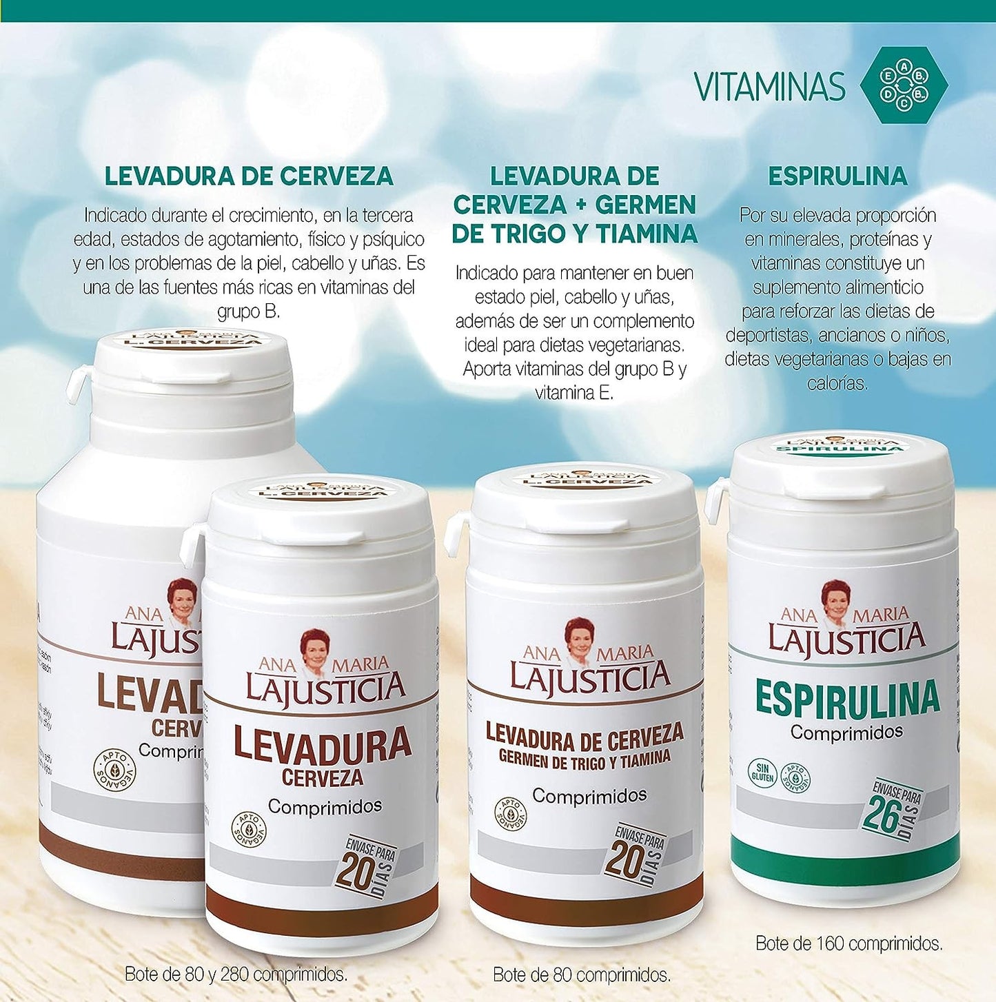 Lajusticia Spirulina 160 Comprimidos-4