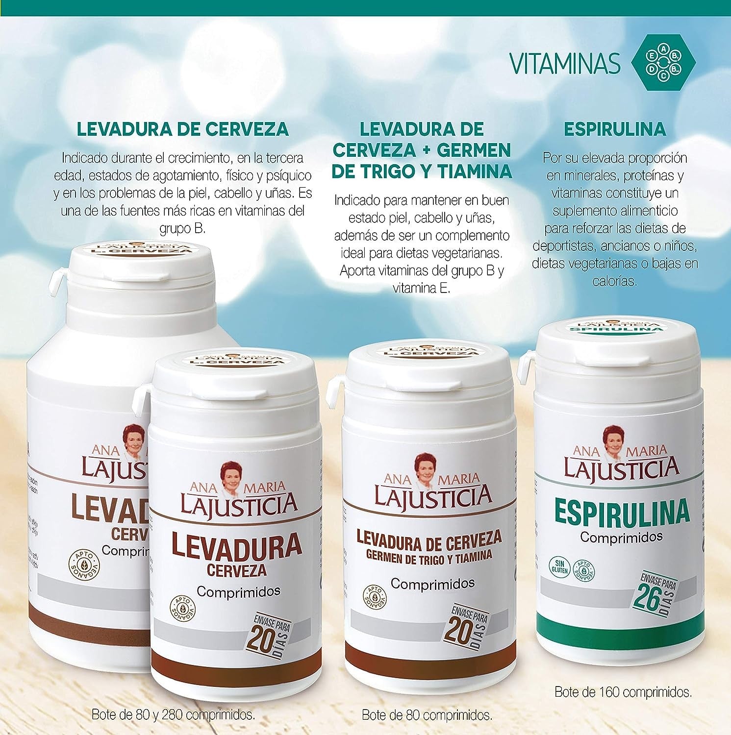 Lajusticia Spirulina 160 Comprimidos-4
