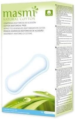 Masmi Compresas Anatomicas Masmi Natural Cotton 16 unidades-2