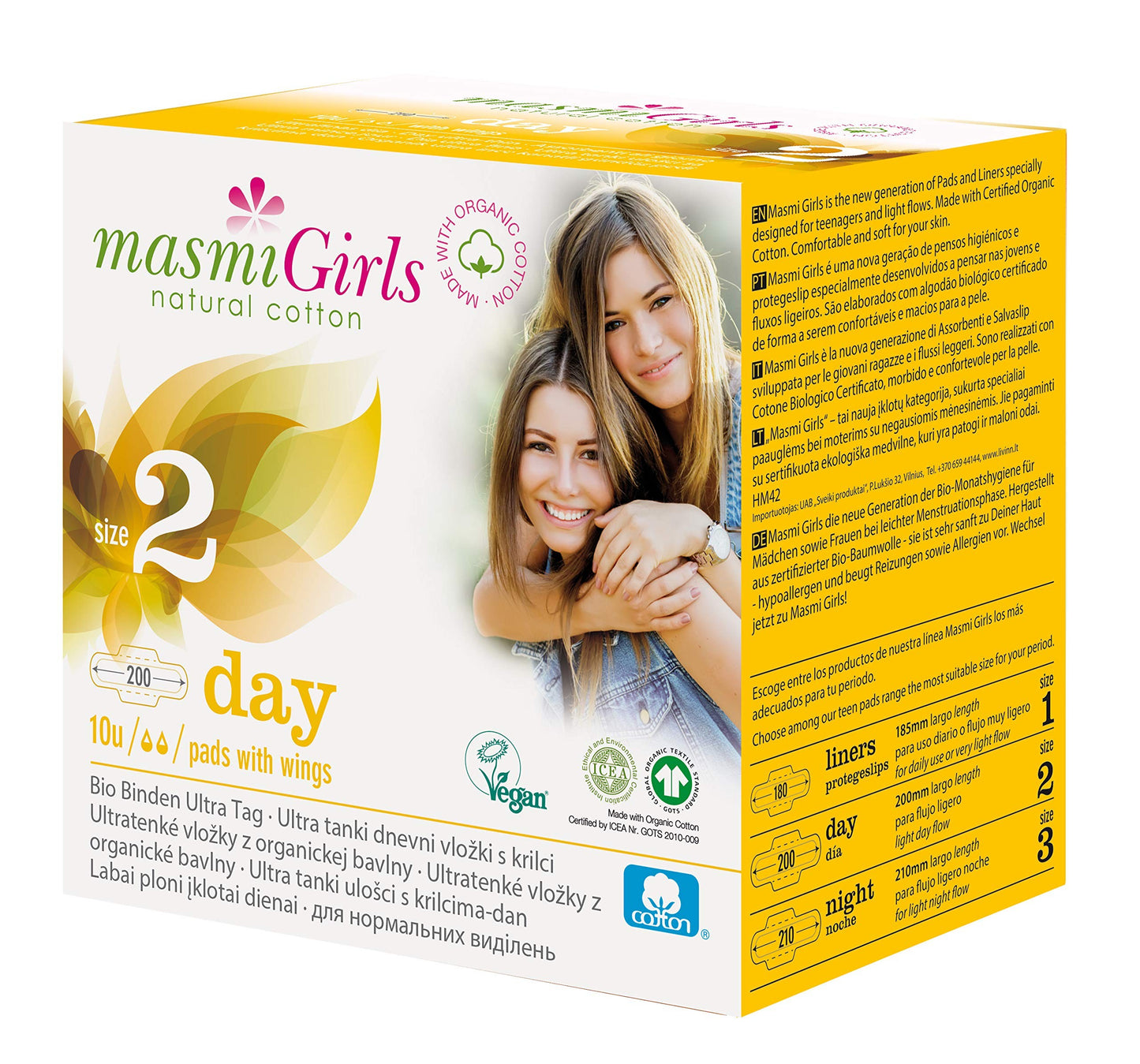 Masmi Girls Compresa Dia 10 unidades-1