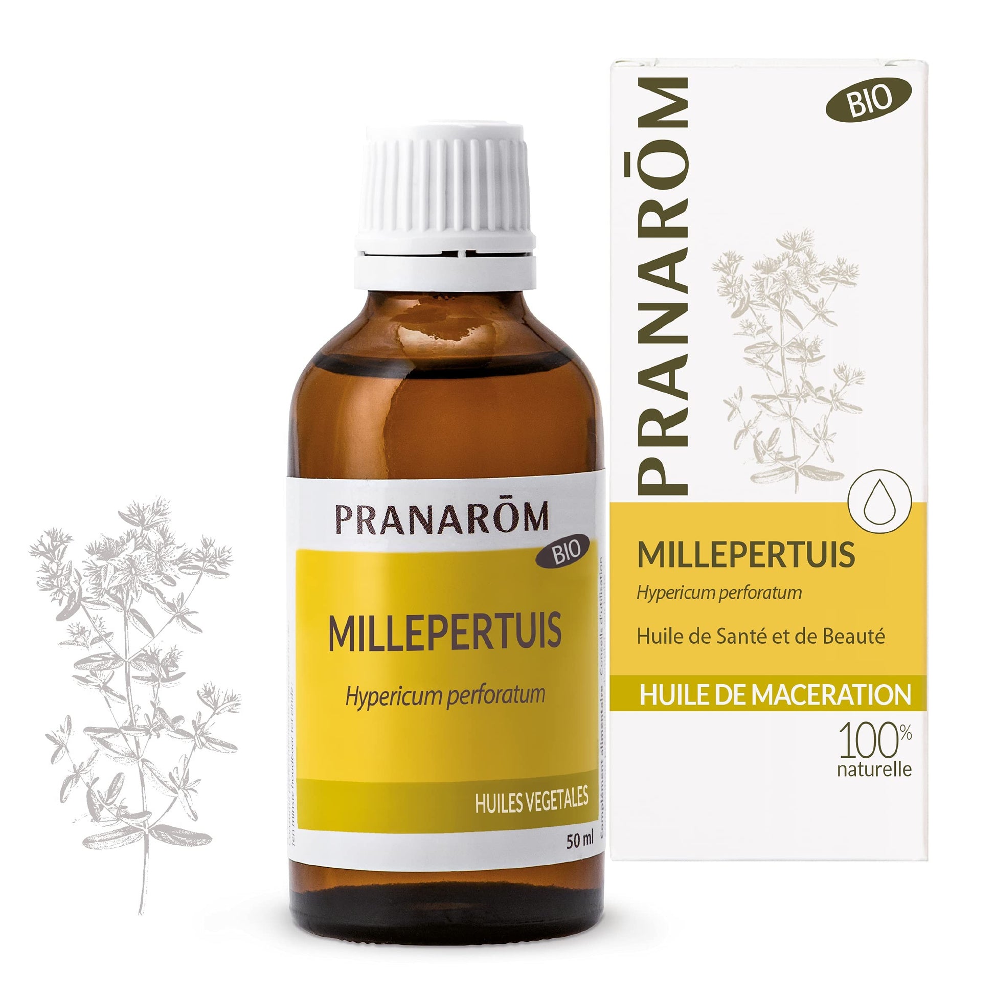 Pranarom Hiperico Bio 50 ml-1