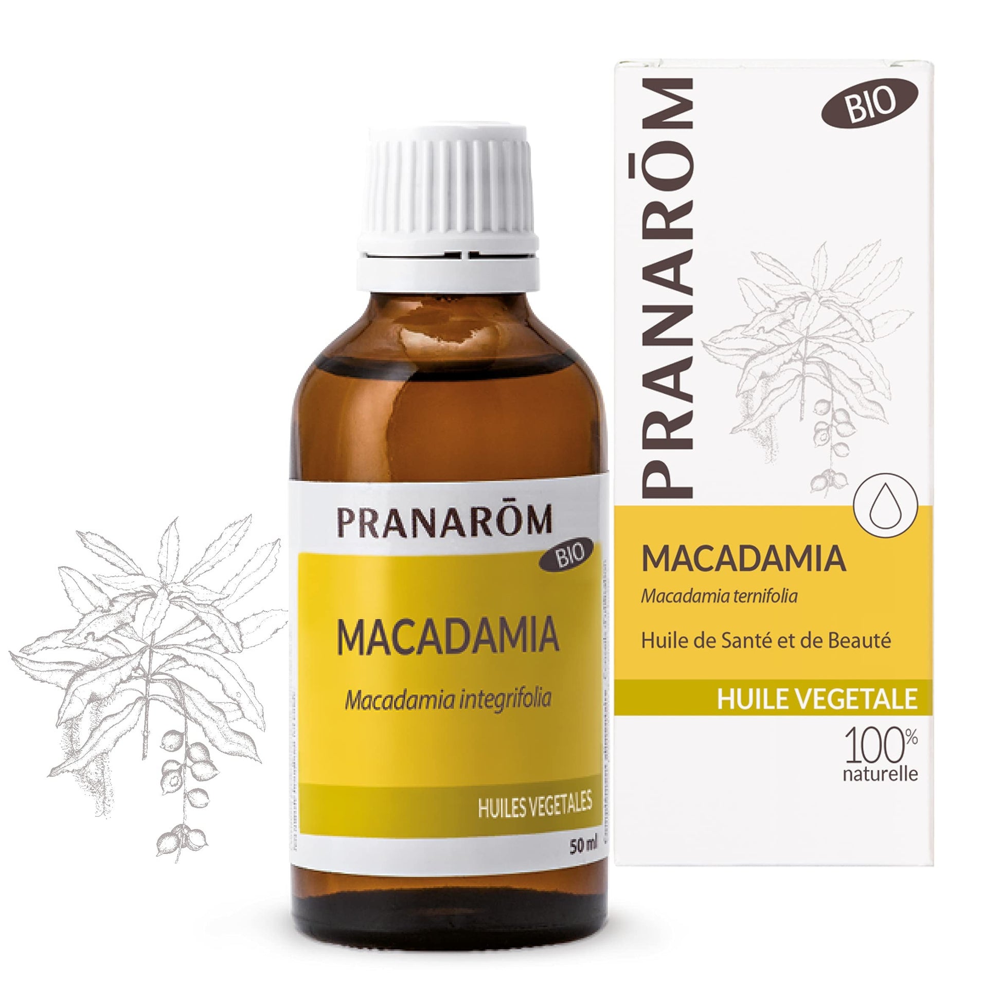 Pranarom Macadamia Bio 50 ml-1