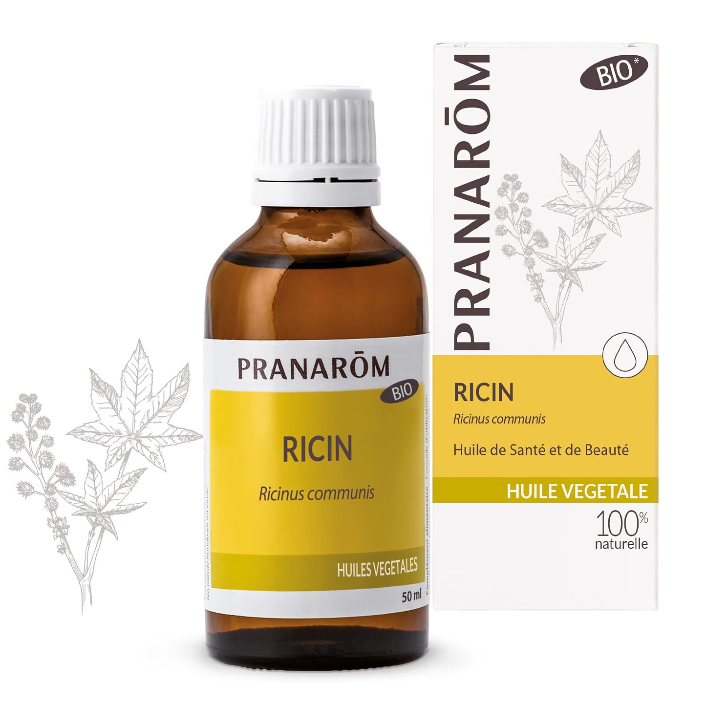 Pranarom Ricino Bio 50 ml-1