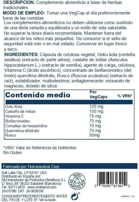 Solaray Circulegs 60 Cápsulas-3