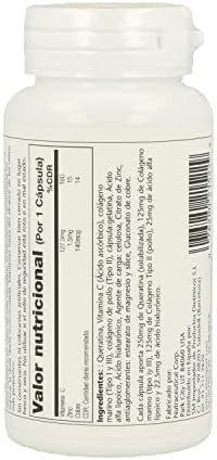 Solaray Collagen Keratin 60 Cápsulas-3