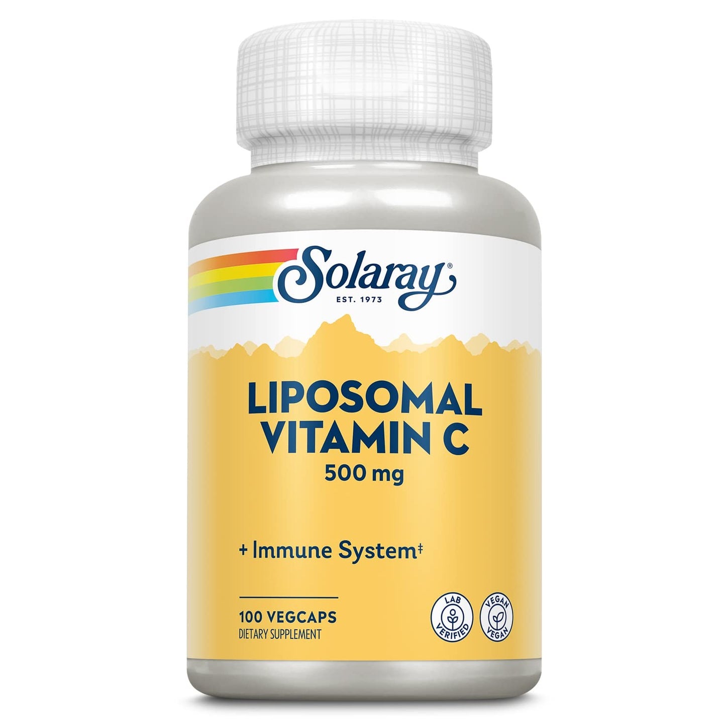 Solaray Lipovitamin C 100 Cápsulas Vegetales-1