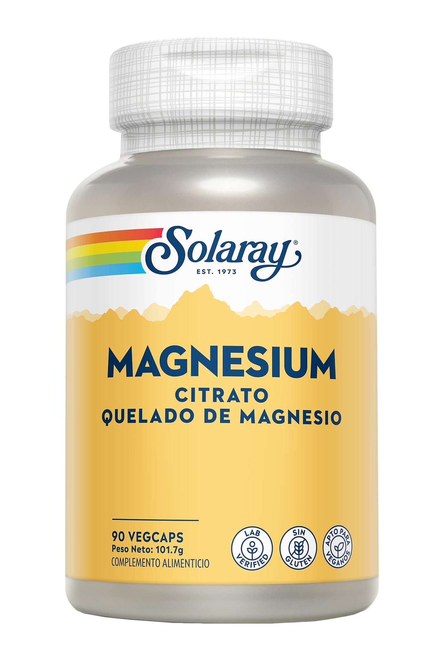 Solaray Magnesium 133 Mg 90 Vcaps-1