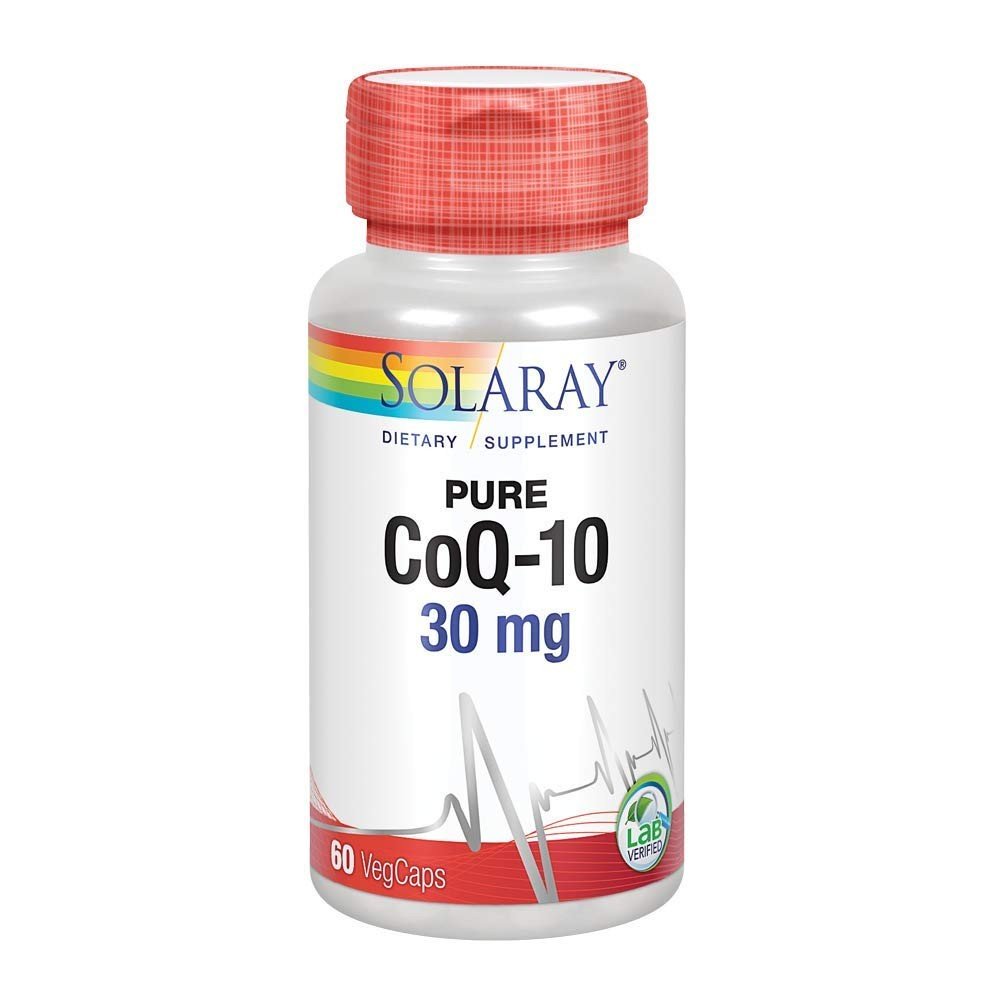 Solaray Pure Coq10 30 Mg 30 Cápsulas-1