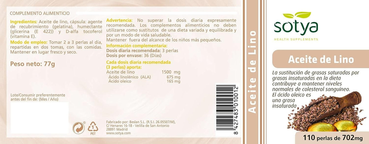 Sotya Beslan Aceite De Lino 702 Mg 110 Perlas-4