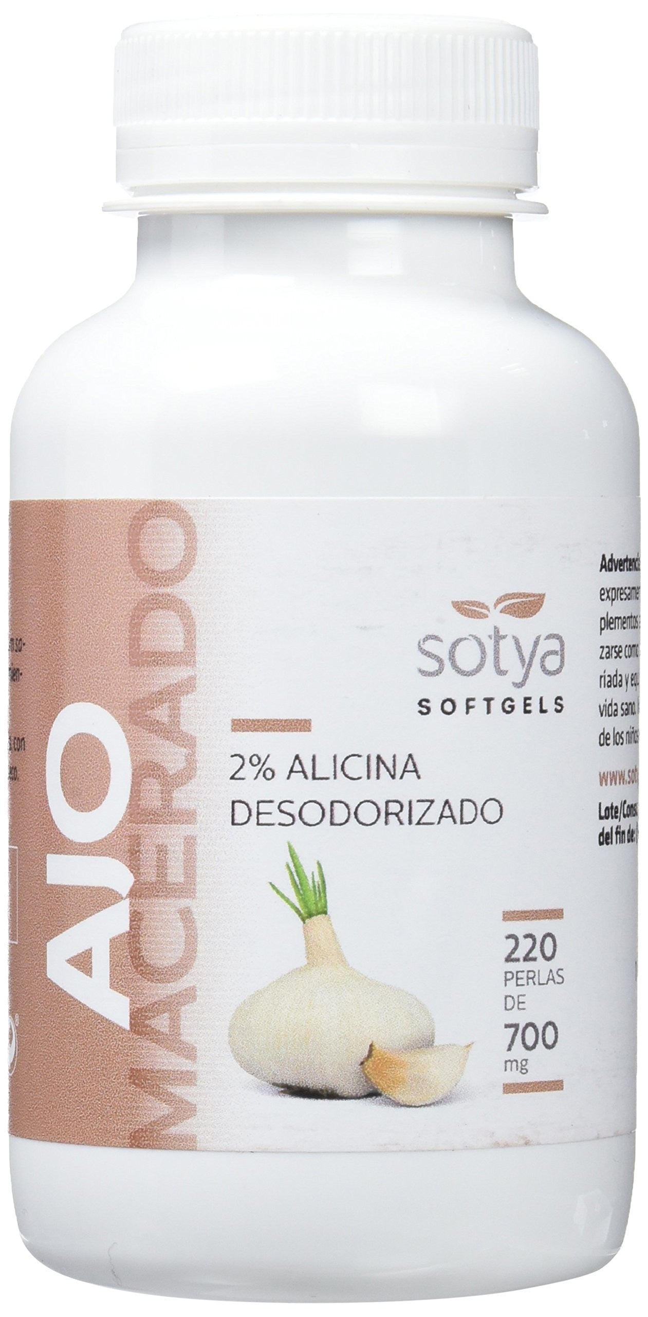 Sotya Beslan Ajo Macerado 700 Mg 220 Perlas-1