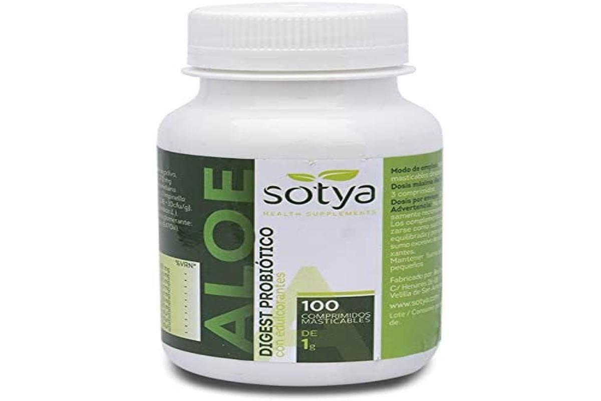 Sotya Beslan Aloe Digest Probiotico 100 Compr Masticable 1g-1