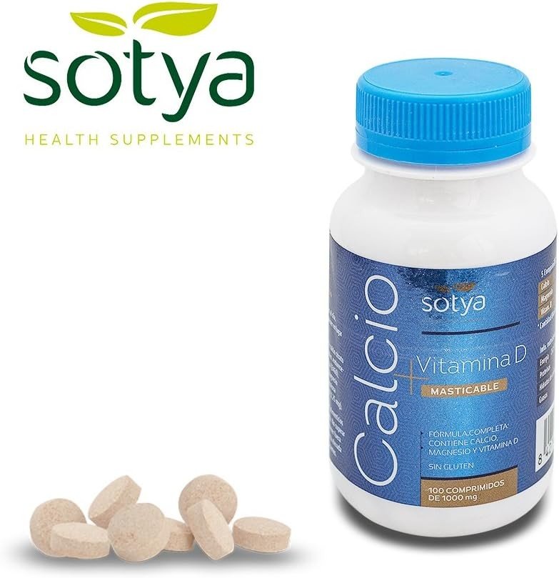 Sotya Beslan Calcio + D 3 100 Comprimidos Masticables-4