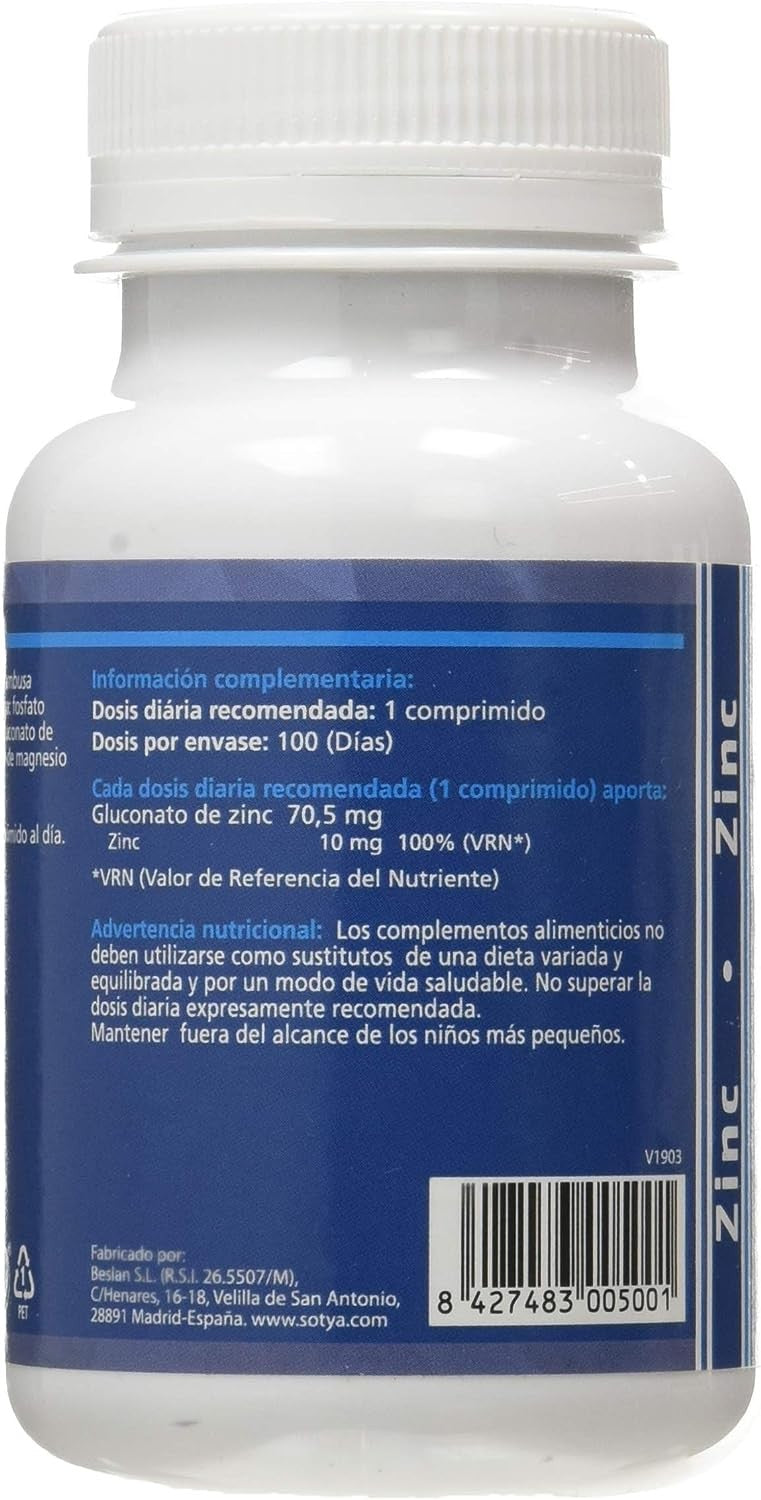 Sotya Beslan Zinc 500 Mg 100 Comprimidos-2