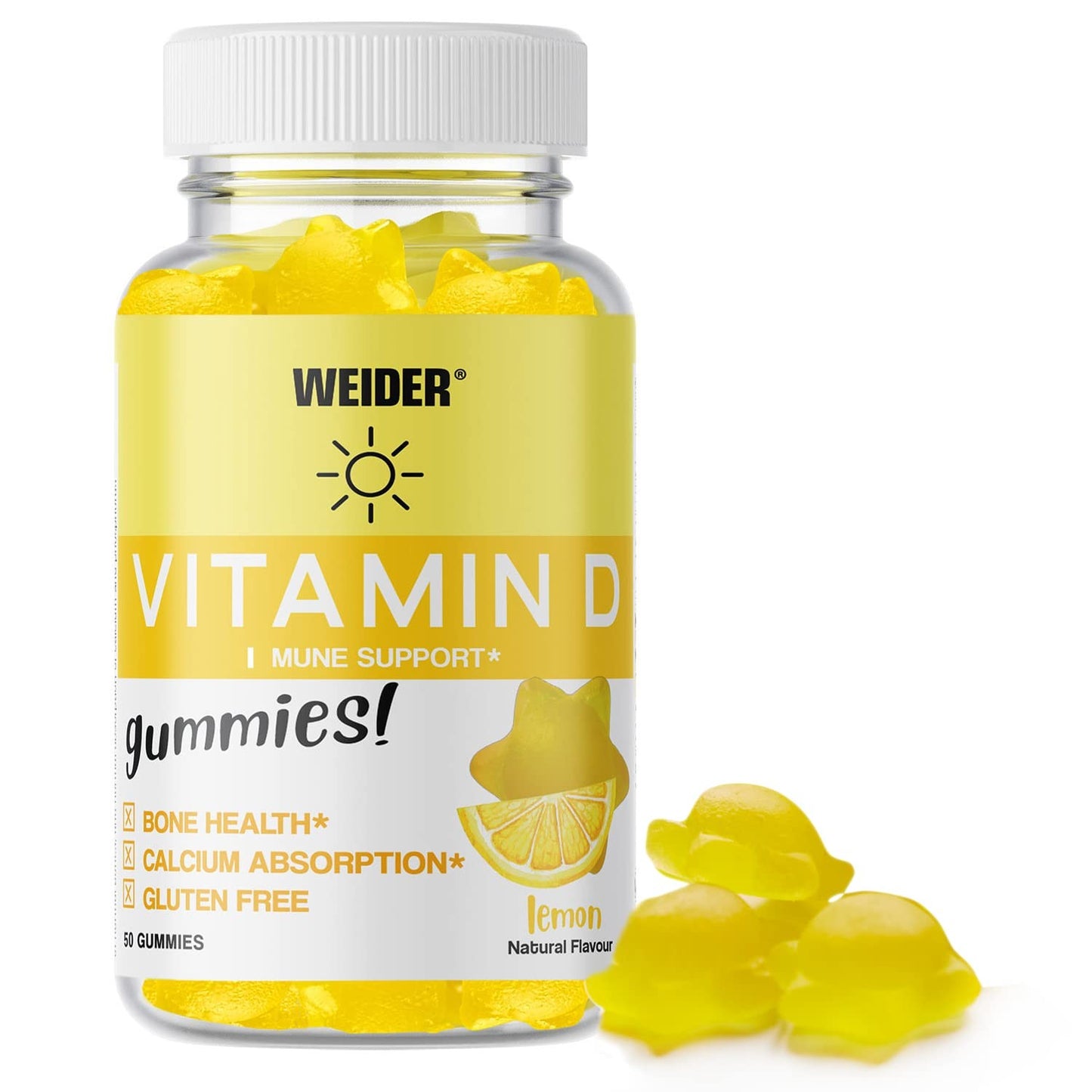 Weider Energy Boost Gummies Vitamin D 50 Gominolas-1