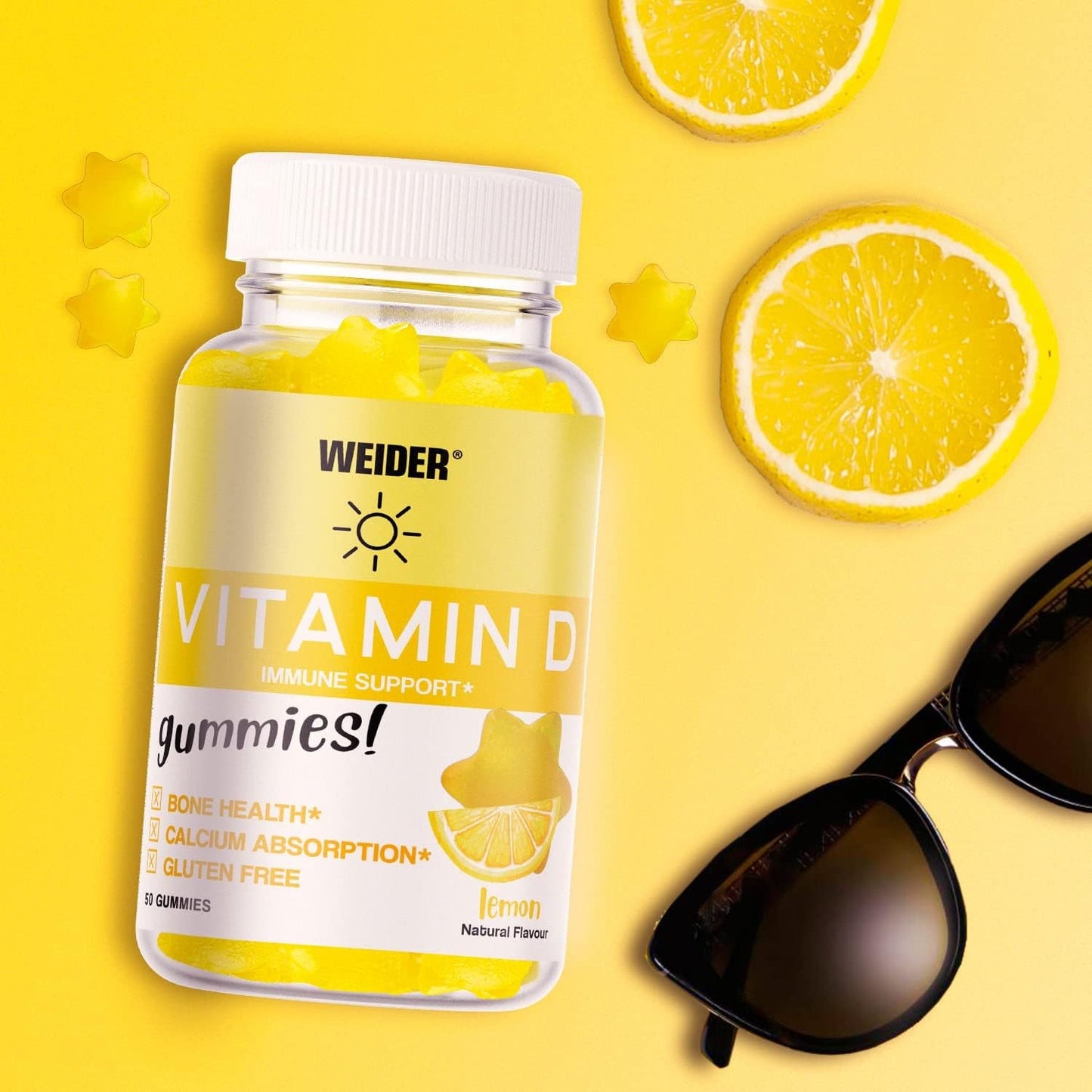 Weider Energy Boost Gummies Vitamin D 50 Gominolas-4